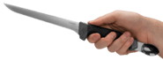 Kershaw 1243SHX Spoon-Handle Fillet Knife 7&quot; Blade, K-Texture FRN Handle - KNIFESTOCK