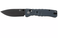 QSP Knife Ripley, Glyde lock, 14C28N black, Gray G10 QS160-B2 - KNIFESTOCK