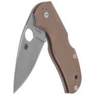 Spyderco Native 5 Braun G-10 CPM 15V SPRINT C41GPBN15V5 - KNIFESTOCK
