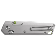 Vosteed Parallel 154CM Satin Gray Titanium A3503 - KNIFESTOCK