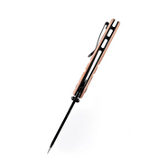 KANSEPT XL Korvid Brown Micarta, 154CM T1030A2 - KNIFESTOCK