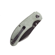 KANSEPT Nesstreet CPM-S35VN, Green Micarta K1039A3 - KNIFESTOCK