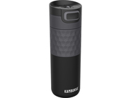 Kambukka Etna Grip Insulated Bottle 500 ml Black Steel - KNIFESTOCK