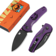 Kizer Halloween Special Button Liner Lock Mini Grouper Azo Nitro V G10 V3669A5 - KNIFESTOCK