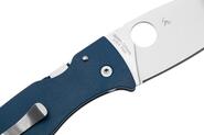 Spyderco BODACIOUS, CPM SPY27, COBALT BLUE G-10 C263GPCBL - KNIFESTOCK