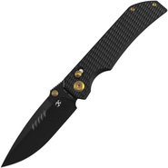 Kansept Eaglestrike Blackwash CPM S35VN Black Anodized Titanium K1095V6 - KNIFESTOCK