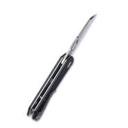 KUBEY Duroc Liner Lock Flipper Petit Couteau Pliant de Poche Manche Noir KU332A - KNIFESTOCK