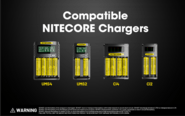 Nitecore Rechargeable 21700 Li-ion Battery 5300mAh 3.6V NL2153HP (5300mAh) - KNIFESTOCK