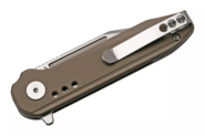 Bestech SYNTAX 154CM, Stone wash+satin, Beige G10 BG41B - KNIFESTOCK