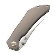 KANSEPT Tipper Satin CPM S35VN 0.137&#039;&#039;/3.5mm Bronze Anodized Titanium K1079A2 - KNIFESTOCK