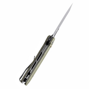 TENABLE KNIVES Shard Blackwash 14C28N 0.14&quot; / 3.5mm Olive Green G10 T1006V3 - KNIFESTOCK