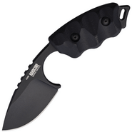 Hardcore Hardware HHA Compact Fixed Blade - Drop Point LFK-03 - K340-Black (BLK) - KNIFESTOCK