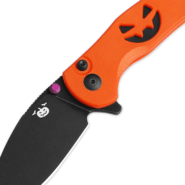 Kizer Halloween Special Button Liner Lock Mini Grouper Azo Nitro V G10 V3669A4 - KNIFESTOCK