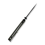 Sencut Aetheris OD Green G10 HandleBlack 9Cr18MoV BladeLiner Lock - KNIFESTOCK