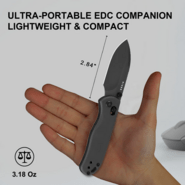 Kizer Drop Bear 2 | Nitro-V |Gray &amp; Aluminum - KNIFESTOCK