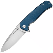 Sencut Skarnax SENCUT Blue Canvas Micarta HandleSatin Finished 9Cr18MoV BladeL - KNIFESTOCK