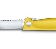 VICTORINOX 6.7836.F8B SWISS CLASSIC zatvárací nôž na paradajky 11cm žltá - KNIFESTOCK