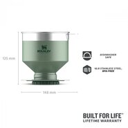 STANLEY CLASSIC series Pour Over - Hammertone Green - KNIFESTOCK