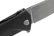 Lionsteel Liner Lock Sleipner Blade, BLACK G10 handle, IKBS KUR BK - KNIFESTOCK