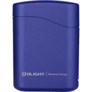 Olight Baton 4 Premium Edition Flashlight with Wireless Charging Case (Regal blue, 1300 Lumens) - KNIFESTOCK
