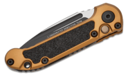 Microtech 2023 LUDT BLACK BLADE STD TAN HANDLE 1135-1TA - KNIFESTOCK