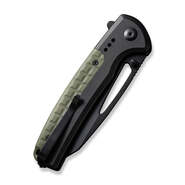 CIVIVI Sentinel Strike Black Aluminum Handle With OD Green FRN Integral Spacer Black K110 Blade C220 - KNIFESTOCK