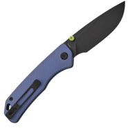 Vosteed Marten 154CM Black Stonewash Aluminium Violet A1603 - KNIFESTOCK