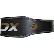 RDX BELT 4&quot; LEATHER BLACK GOLD S - KNIFESTOCK