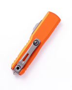 Microtech UTX-85 D/E STONEWASH STANDARD ORANGE 12324-10OR - KNIFESTOCK