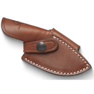 Viper HANDY2 Sheepfoot Satin M390, Walnut Wood, Leather Sheath VT4048NO - KNIFESTOCK