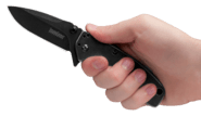 KERSHAW CRYO II Assisted Flipper Knife - BLACKWASH K-1556BW - KNIFESTOCK