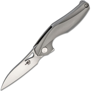 Bestech THE RETICULAN CPM-S35VN, Stonewash+Satin, Titanium, Grey BT1810A - KNIFESTOCK