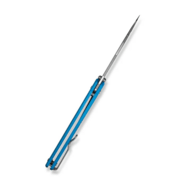 Hid Blue G10 HandleSatin Finished 14C28N BladeNested Liner Lock - KNIFESTOCK