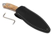 MKM POCKET TANGO 2 – MAGNACUT LAMBSF. Satin Fixed bld, manico in OLIVE WOOD, +POCKET L - KNIFESTOCK