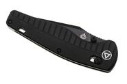 QPS Reptile 14C28N, nero, Manico: G10 Nero QS165-C2 - KNIFESTOCK