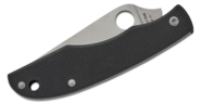 Spyderco GRASSHOPPER BLACK G-10 PLAINEDGE - KNIFESTOCK