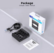 Xtar L4 PRO KT-The 4 slots Type-C 1.5V battery charger - KNIFESTOCK