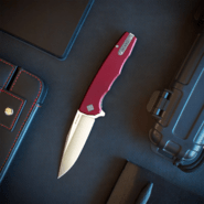 Ocaso Strategy Red Aluminum + Satin 29RDS - KNIFESTOCK