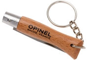 Opinel N°04 Inox Keychain Beech 000081 - KNIFESTOCK