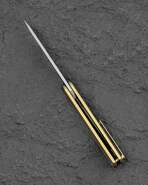 Bestech Ink Magnacut, Tytan, Liner Lock - Brązowy BT2502B - KNIFESTOCK