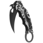 Fox Fox THE END taittuva karambit, terä ruostumaton teräs N690Co black idroglider, - KNIFESTOCK