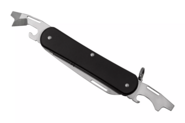 Couteau Pliant Fox-Knives FOX VULPIS Acier Inoxydable N690co Lame Polie, Manche Aluminium Noir FX-V - KNIFESTOCK