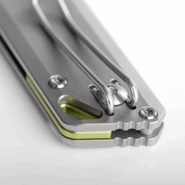 Vosteed Parallel 154CM Satin Gray Titanium A3503 - KNIFESTOCK