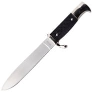 Dague Mil-Tec 15 cm 15396000 noire - KNIFESTOCK