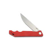 Kubey Pylades Liner Lock Flipper Folding Knife, Aus-10 Blade, Red G-10 Handle KU253F - KNIFESTOCK