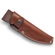 Viper NORDLYS Drop Point Satin N690Co, Nautral Olive Wood, Leather Sheath VT4046UL - KNIFESTOCK