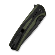 Sencut Regnator Green / Black G10 HandleBlack 9Cr18MoV BladeLiner Lock - KNIFESTOCK