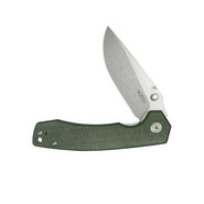 Kubey Calyce Beadblast 14C28N ,Green G10 KU901Q - KNIFESTOCK