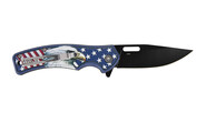 Camillus AMERICAN PIE? ZESTAW KOMBO / 6,02&quot; CAŁKOWITA / 2,57&quot; DROP POINT/CLIP POINT - KNIFESTOCK