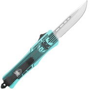 CobraTec Medium Tiffany Blue Graphite Black CTK-1 Drop 06CT080 - KNIFESTOCK